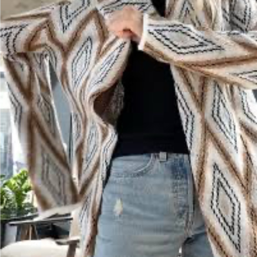 By Design Stylish Tan and Brown Women's Coat